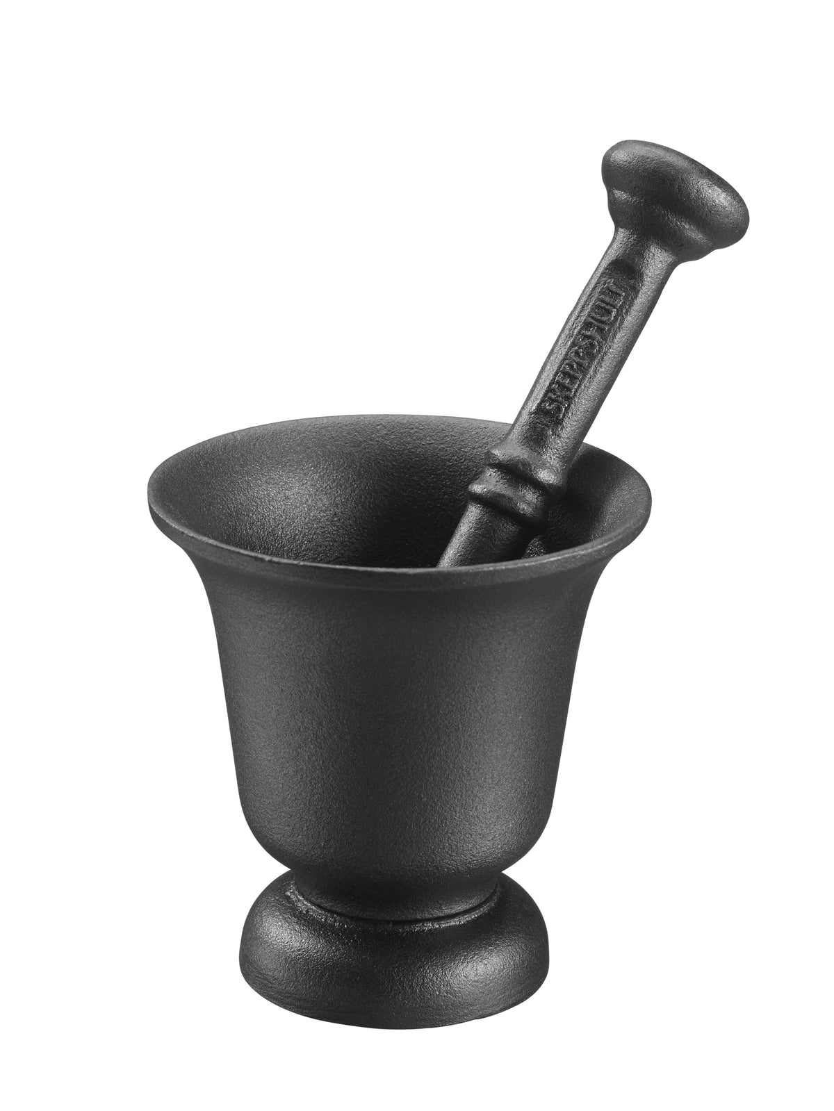 Skeppshult mortel, gjutjärn