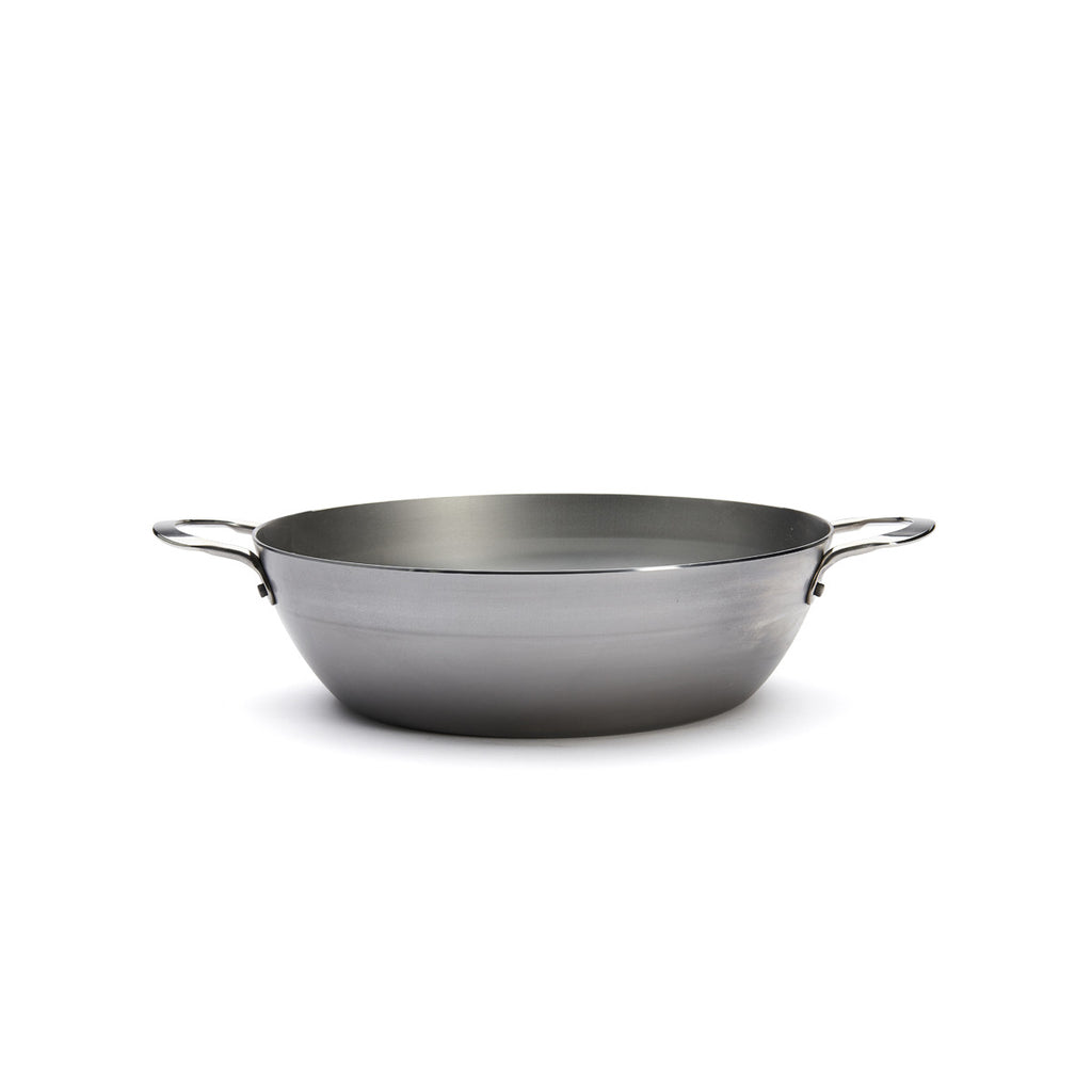 De Buyer Mineral B country pan, 2 handles