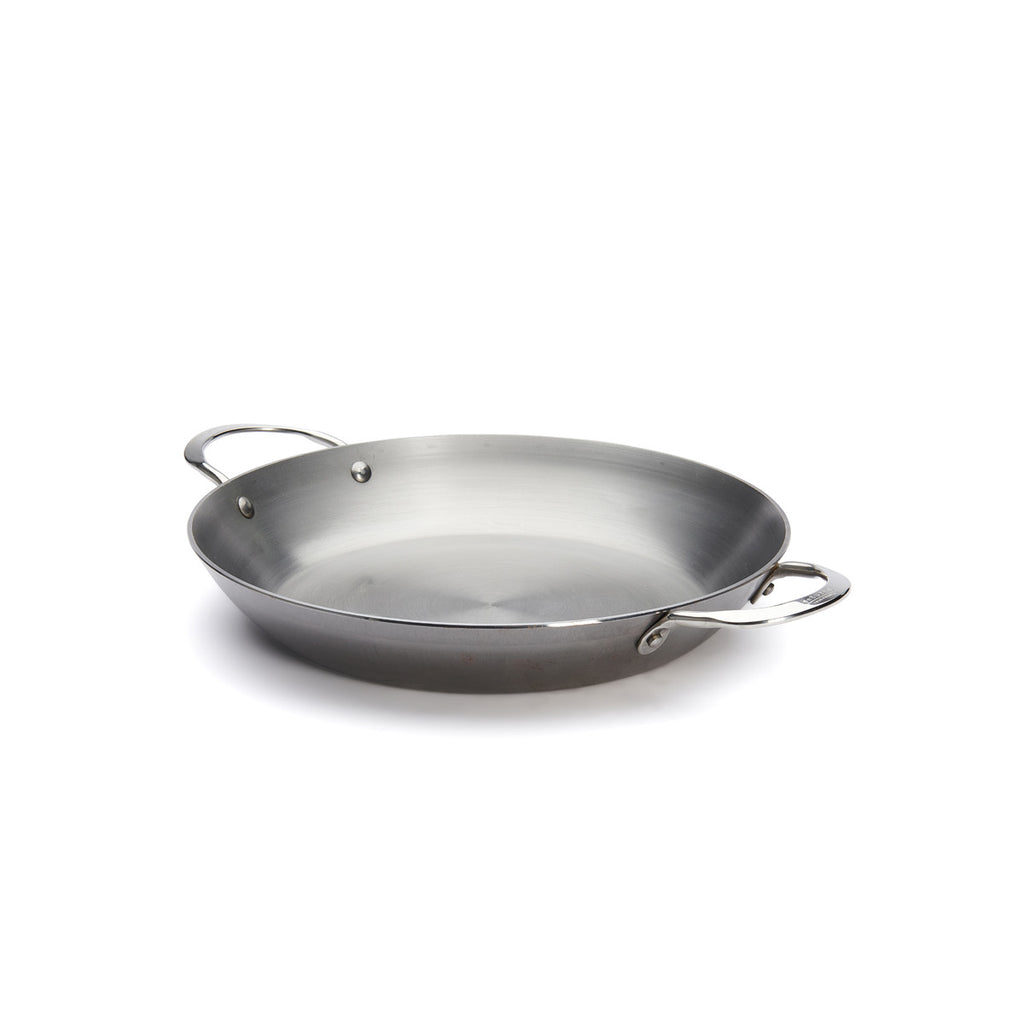 De Buyer Mineral B stekpanna med 2 handtag
