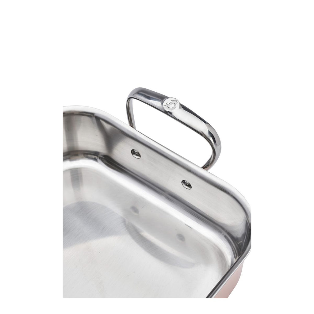 De Buyer copper roasting pan