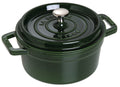 Staub gjutjärnsgryta, rund 22 cm, 2,6 l, basilikagrön