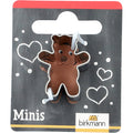 Utstickare teddybjörn, mini 2,7 cm