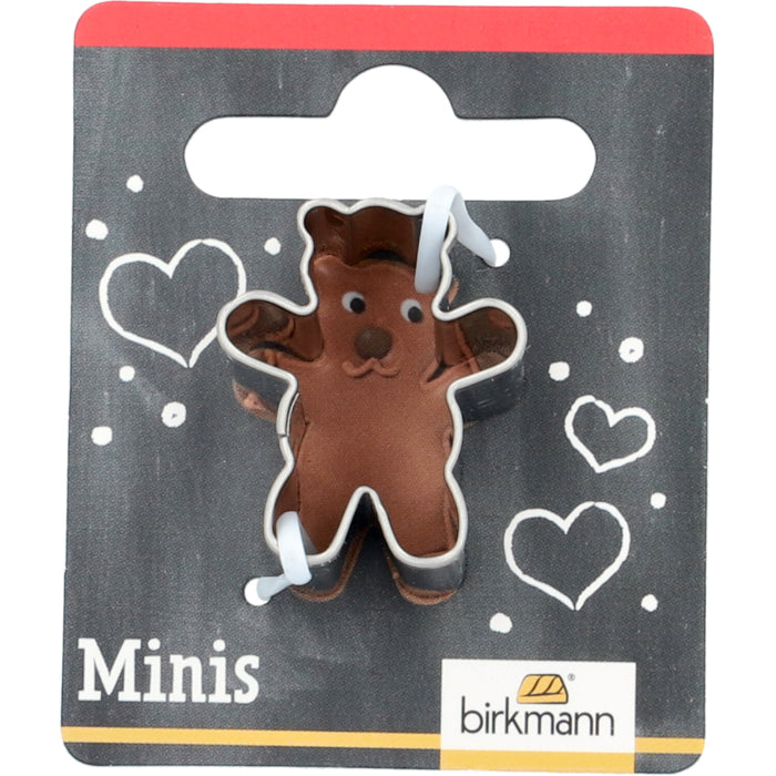 Cookie cutter mini teddy bear 2,7 cm