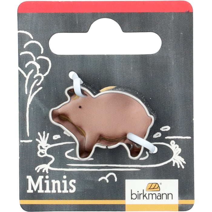 Utstickare gris, mini 2,8 cm