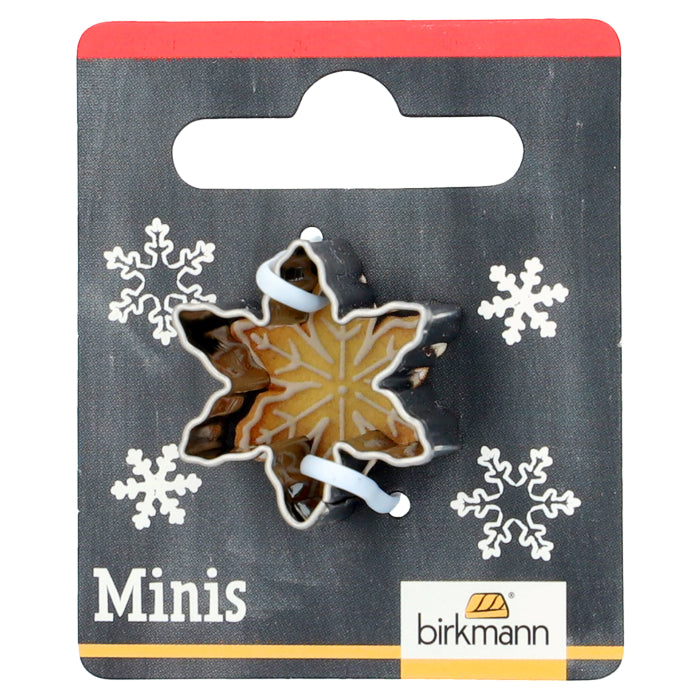 Cookie cutter mini snowflake 2,8 cm