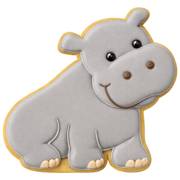 Cookie cutter hippotamus 6,5 cm