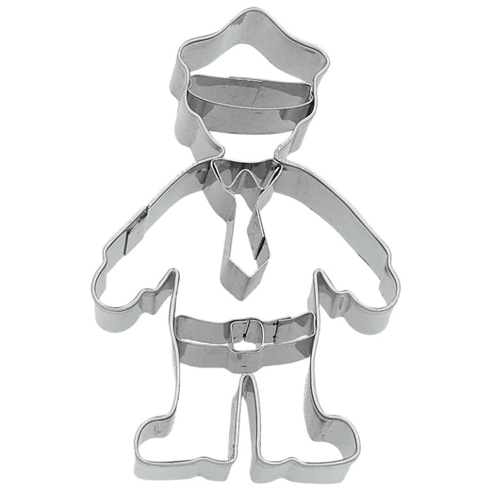 Cookie cutter policeman 8 cm
