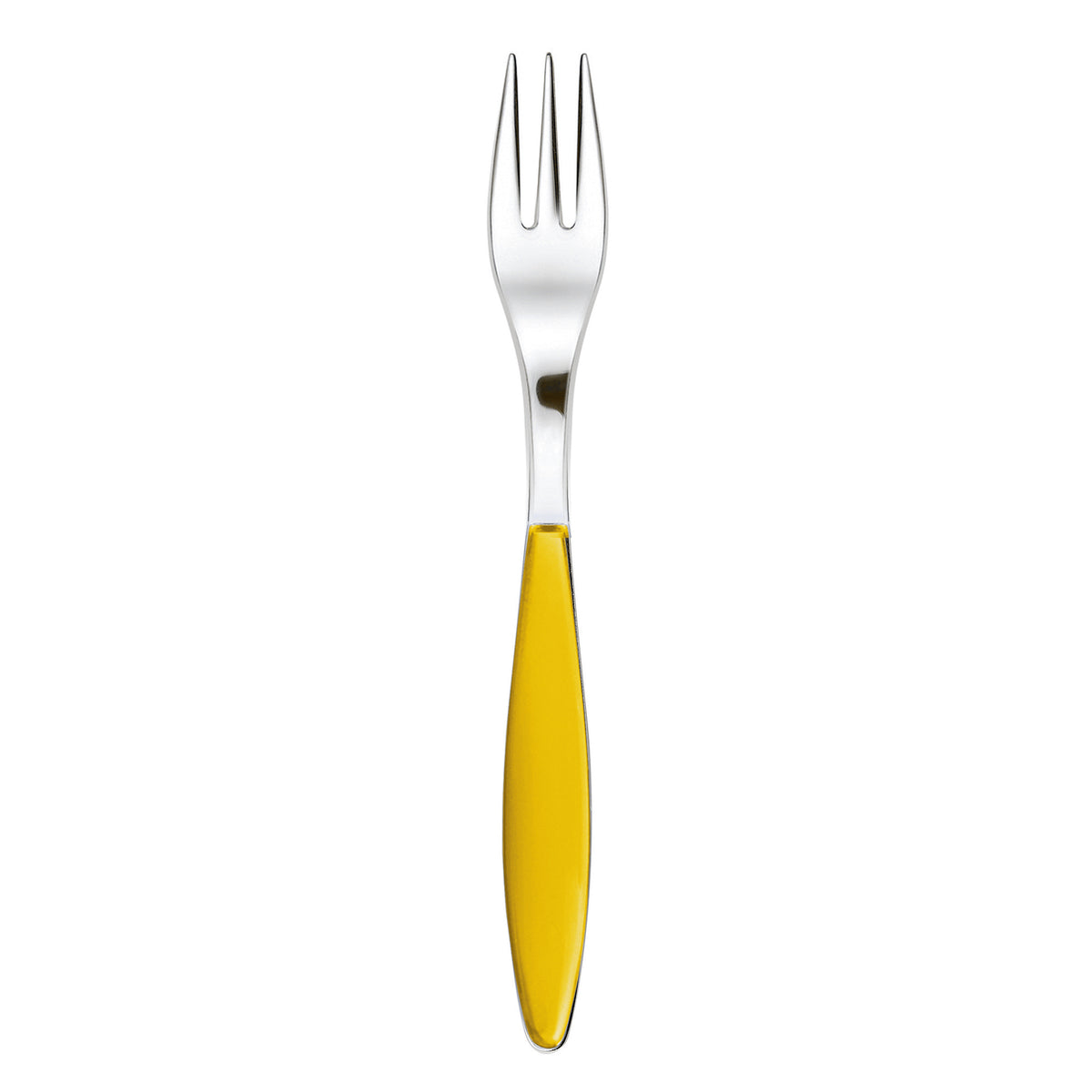 Guzzini dessertgaffel, gul