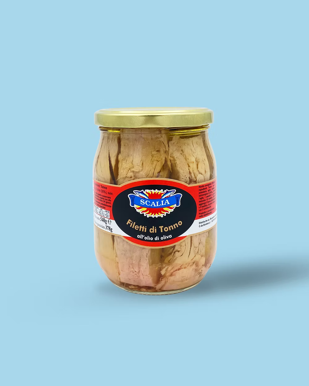 Scalia tonfisk i olivolja, 540 g
