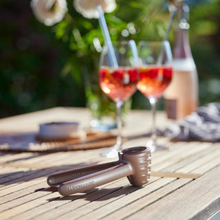Westmark nutcracker and champagne opener, pink