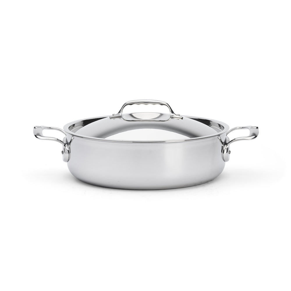 De Buyer Affinity 2.0 sauteuse, två handtag och lock