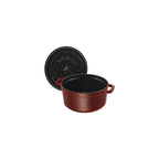 Staub stewpot, round 22 cm, 2,6 l, grenadine red