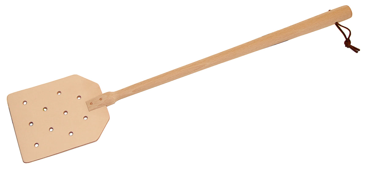 Redecker flugsmälla, läder