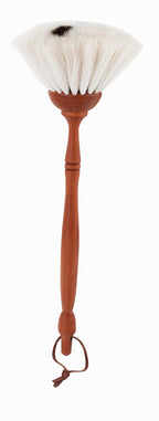 Redecker dammborste, 34 cm, vit