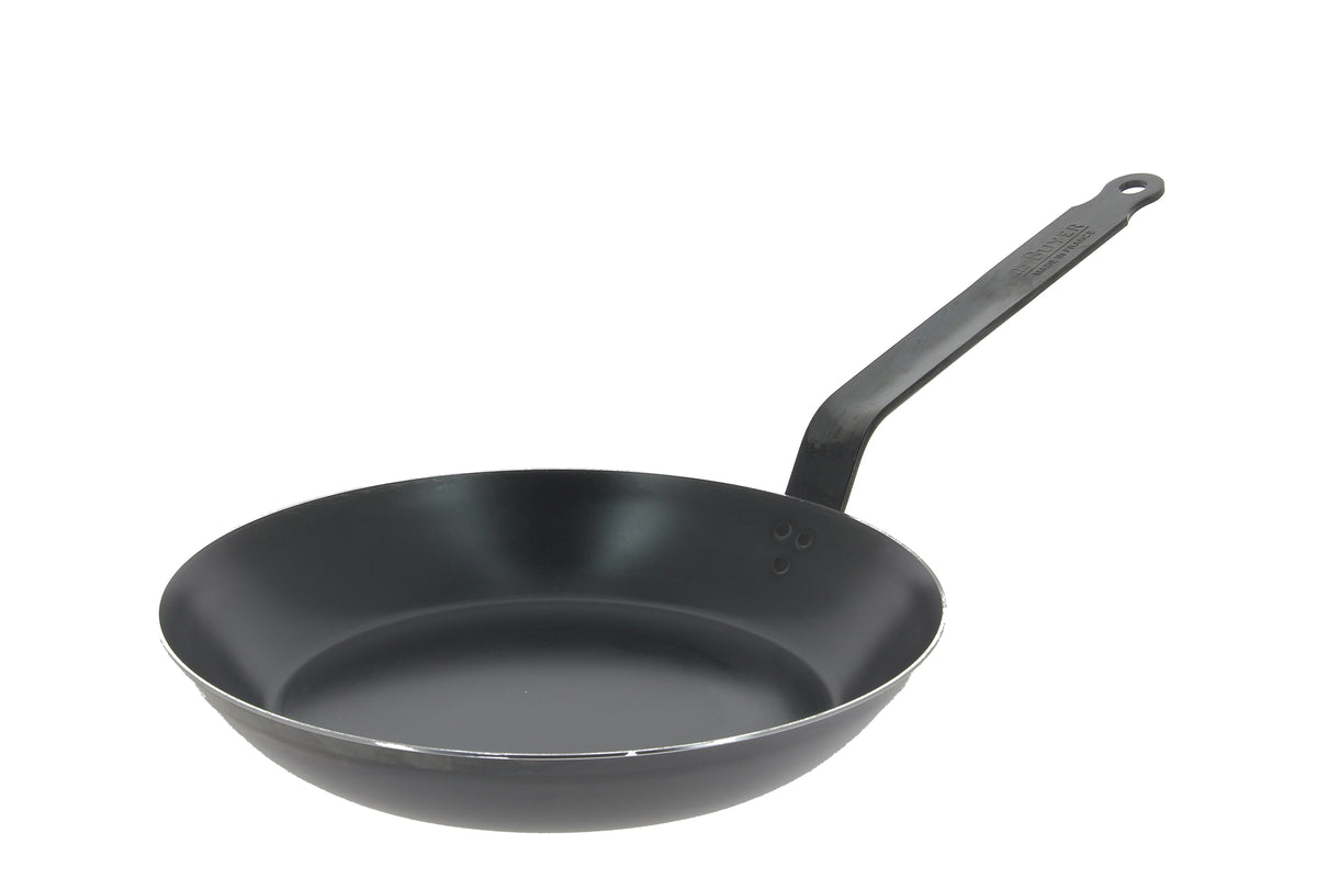 De Buyer Blue Carbon kolstålspanna