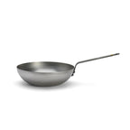 De Buyer Mineral B carbon-steel wok, rounded