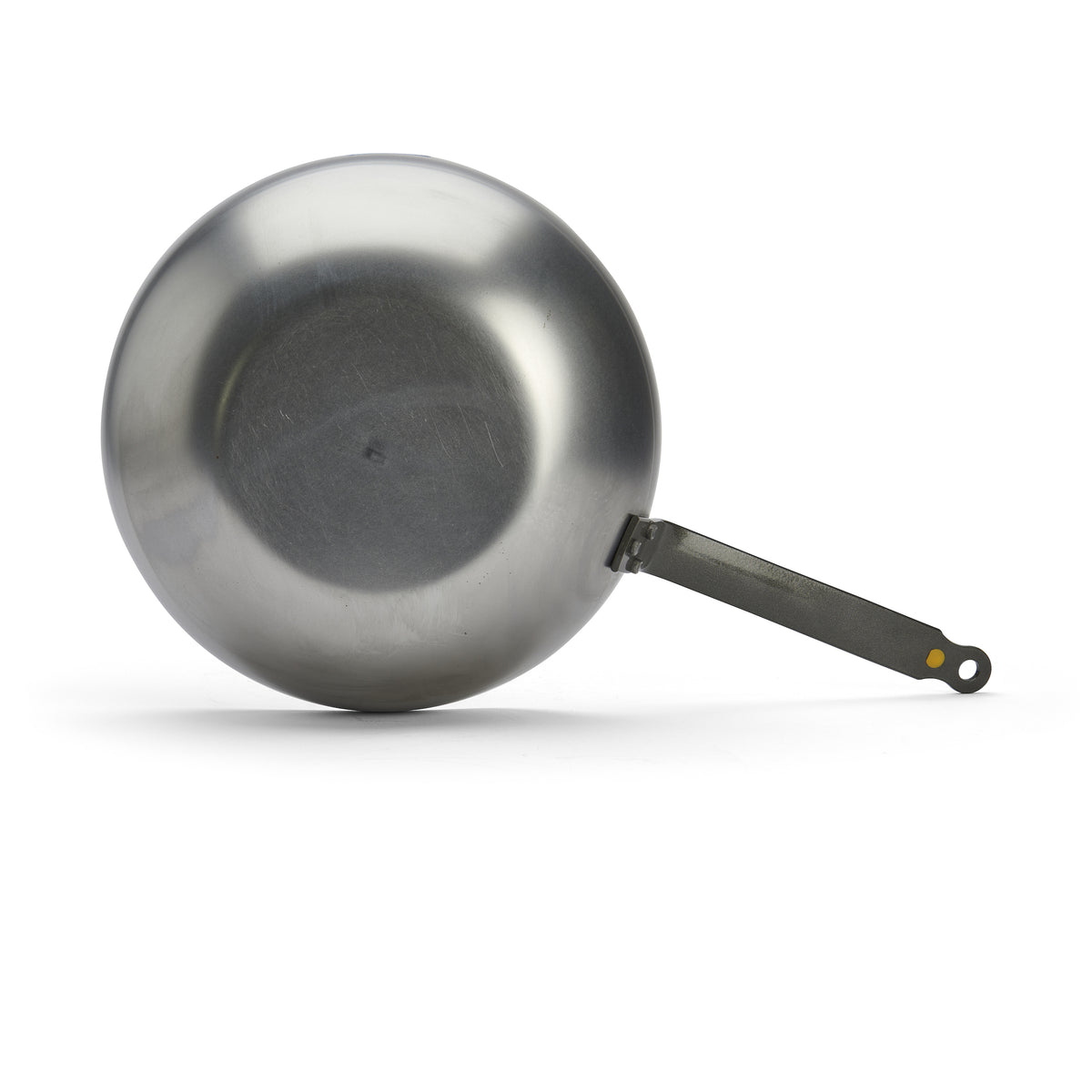 De Buyer Mineral B wok i kolstål, rundad