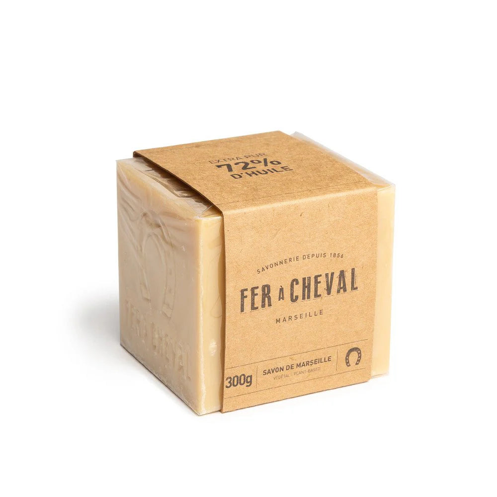Fer à Cheval vit Marseille-tvål 300 g