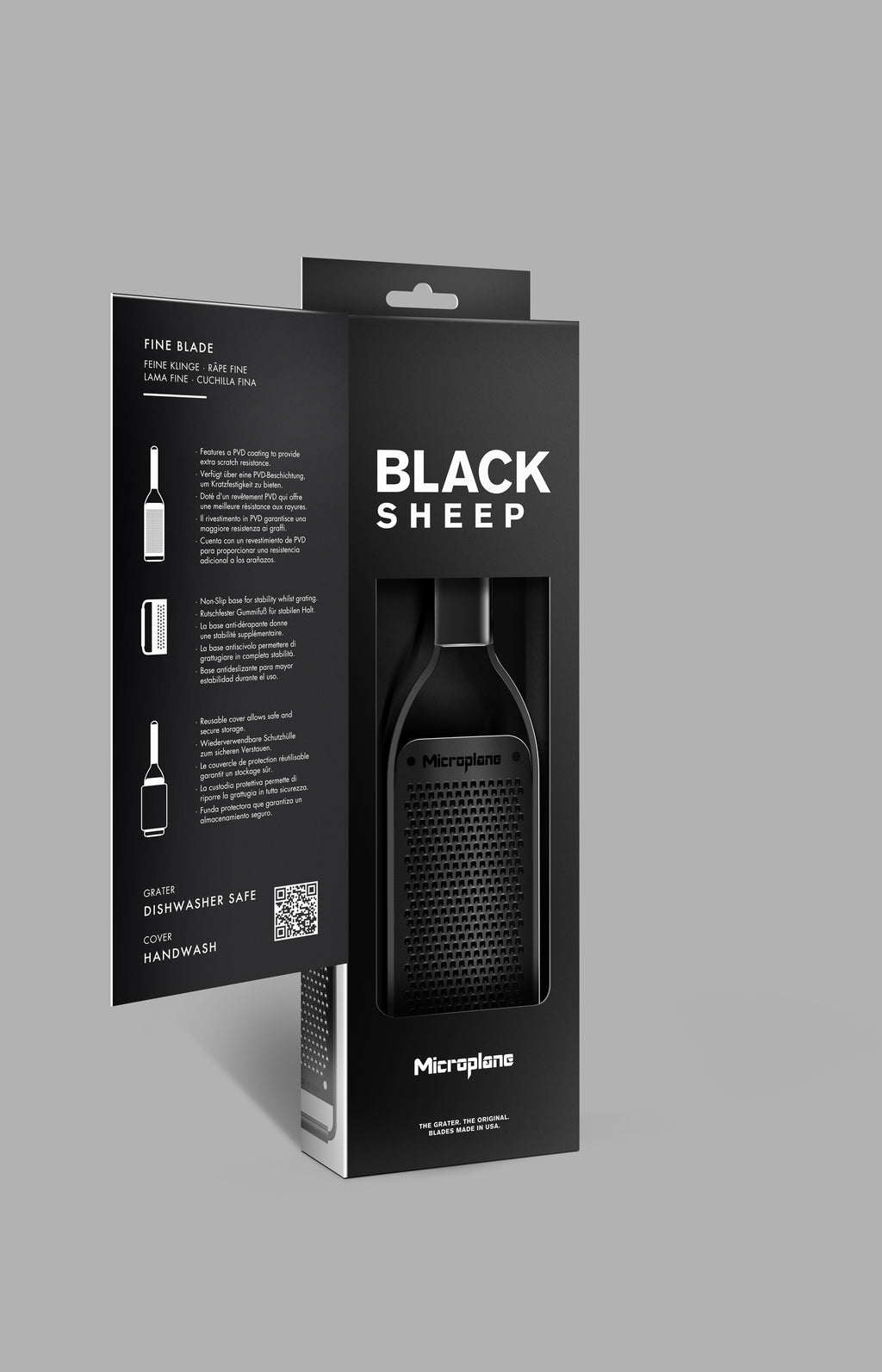 Microplane Black Sheep, hieno terä