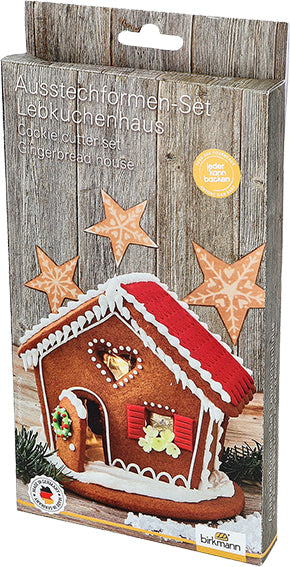 Utstickare pepparkakshus, 6 delar