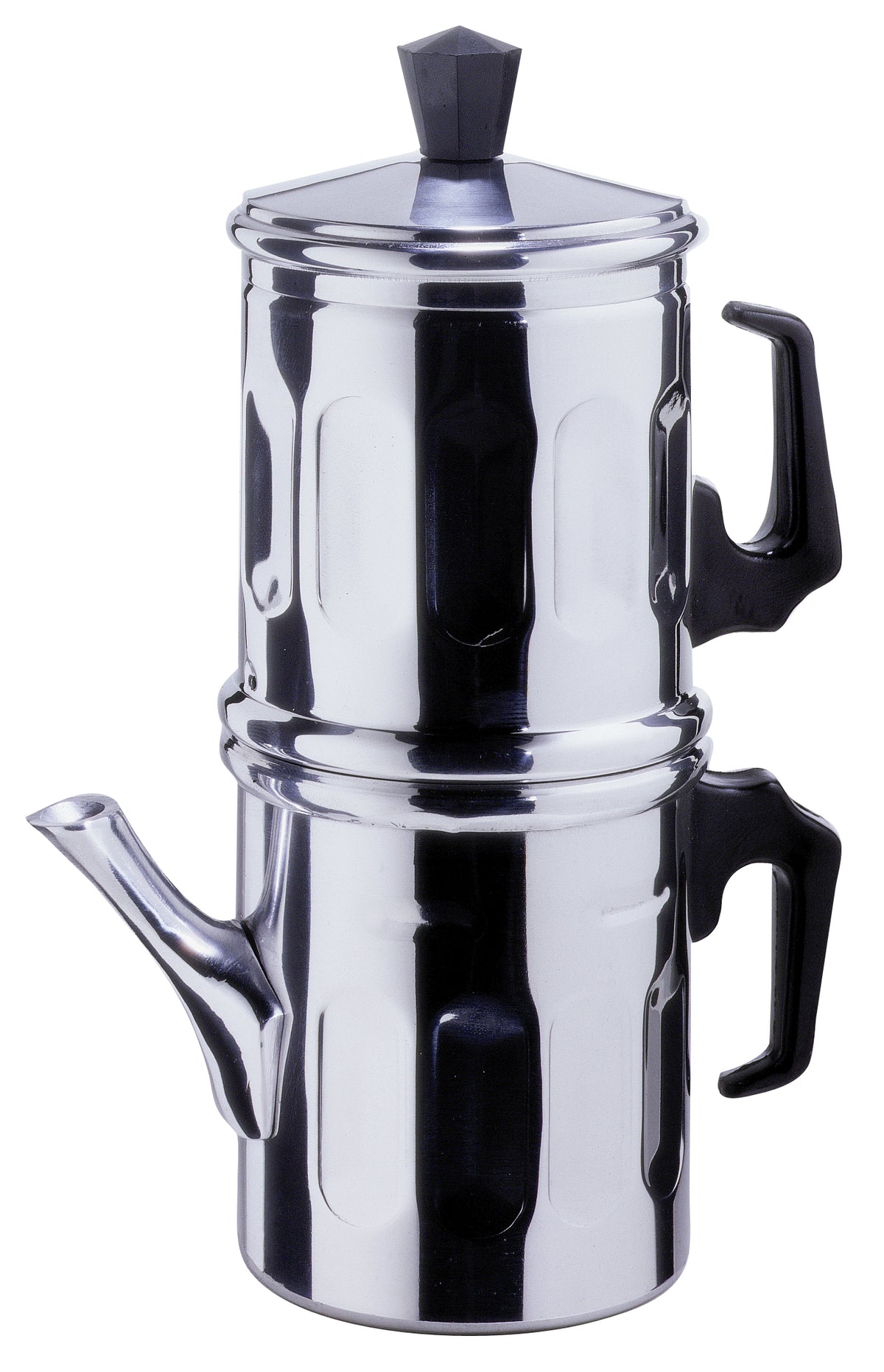 Napoletana kaffepanna, aluminium