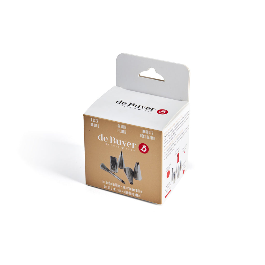 De Buyer spritsset, 5 st