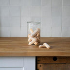 Pebbly glasburk