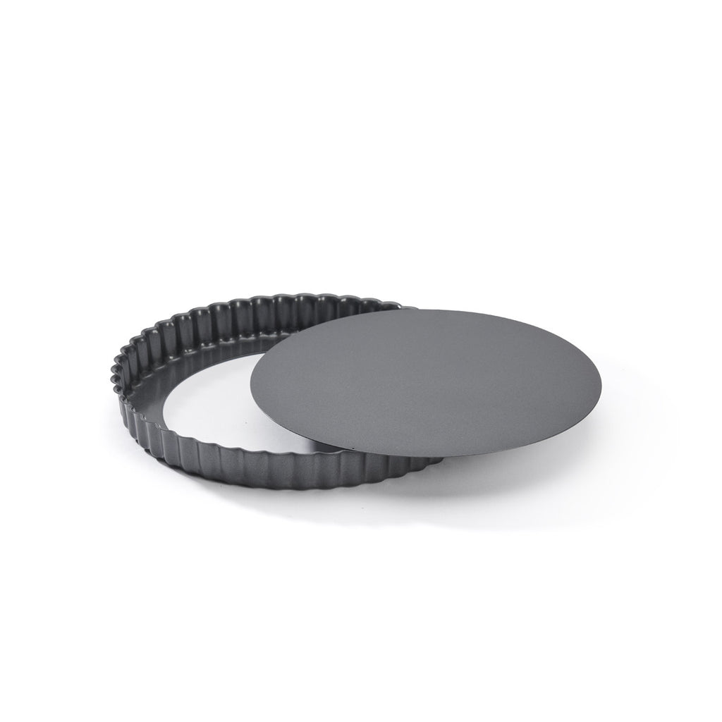 De Buyer pajform med lös botten, non-stick 