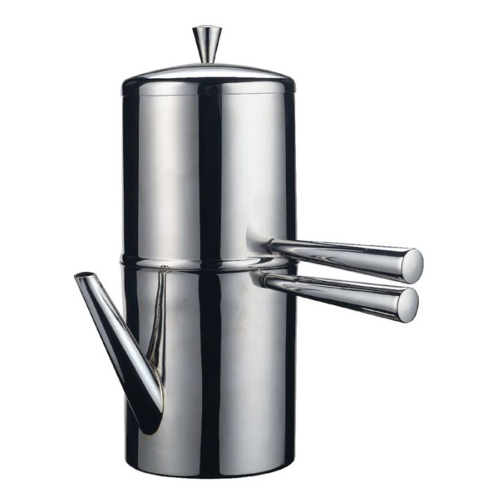 Ilsa Caffettiera napoletana, rostfritt stål, 3 koppar