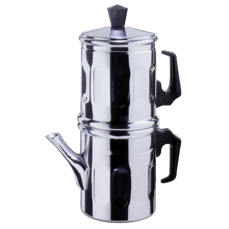 Napoletana kaffepanna, aluminium