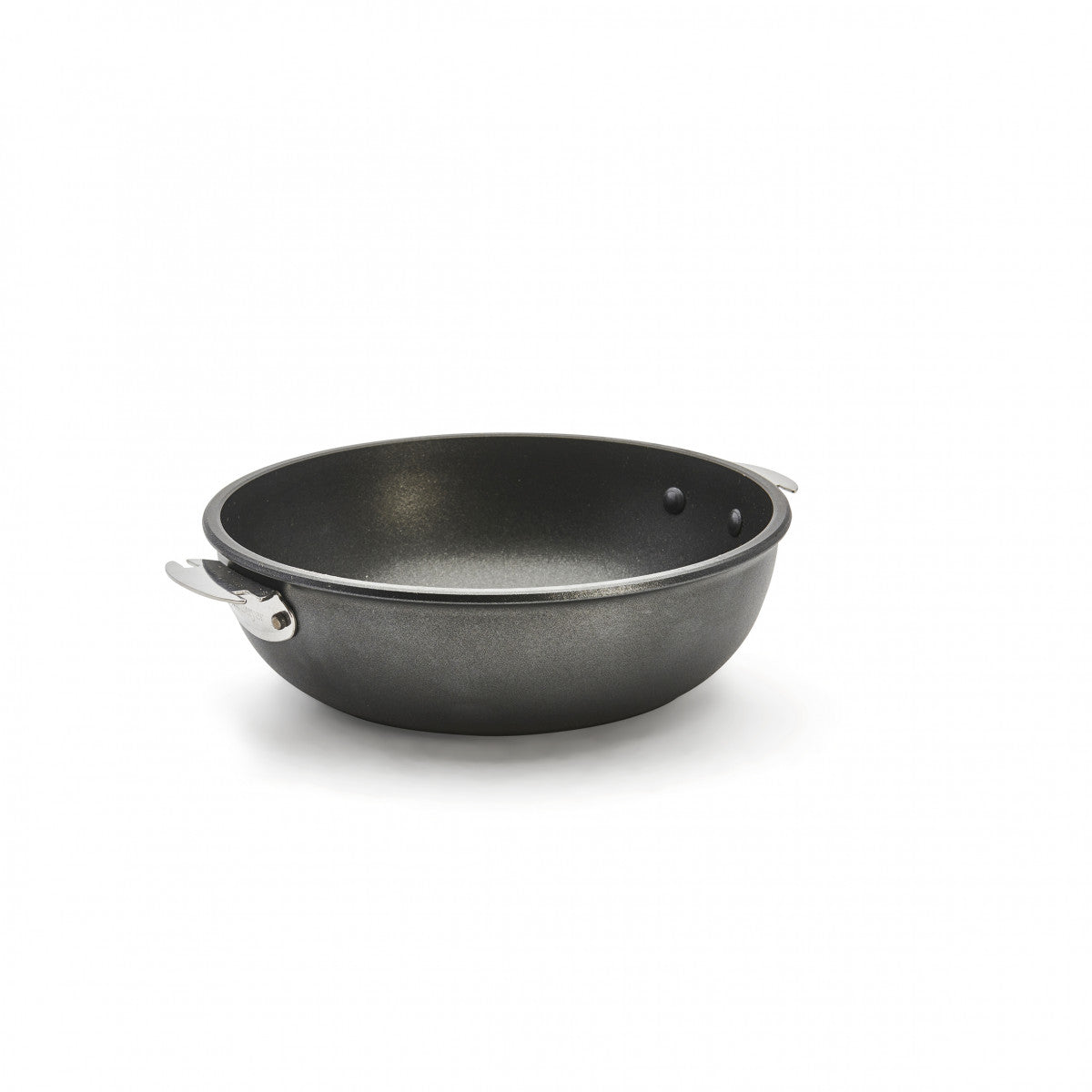 De Buyer LOQY Choc Extrême rundad non-stick sauteuse, löstagbart handtag