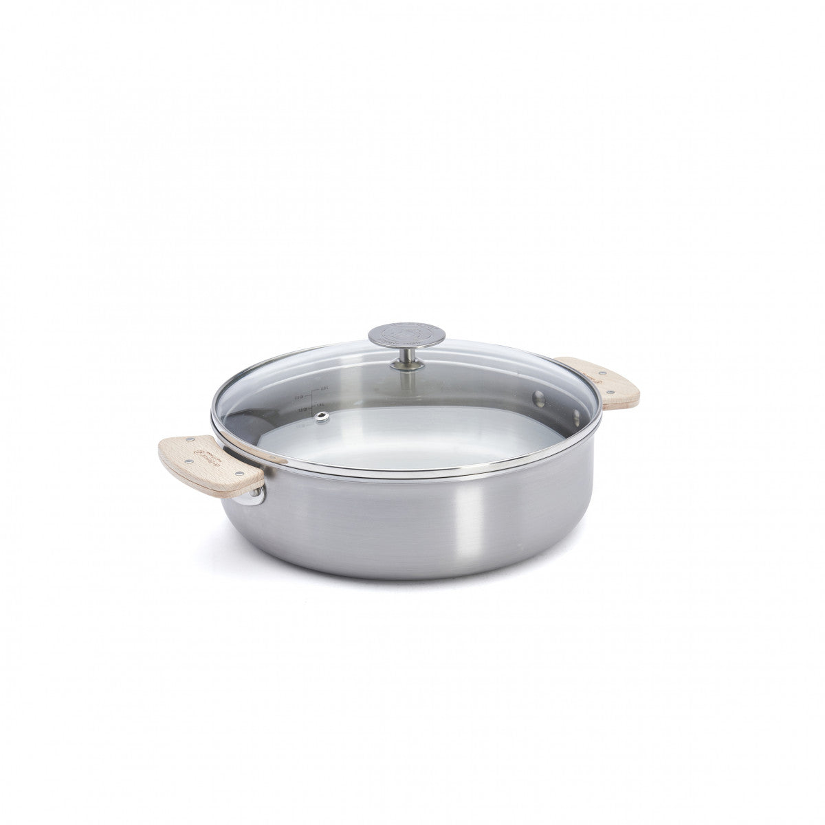 De Buyer Alchimy sauteuse, löstagbart handtag