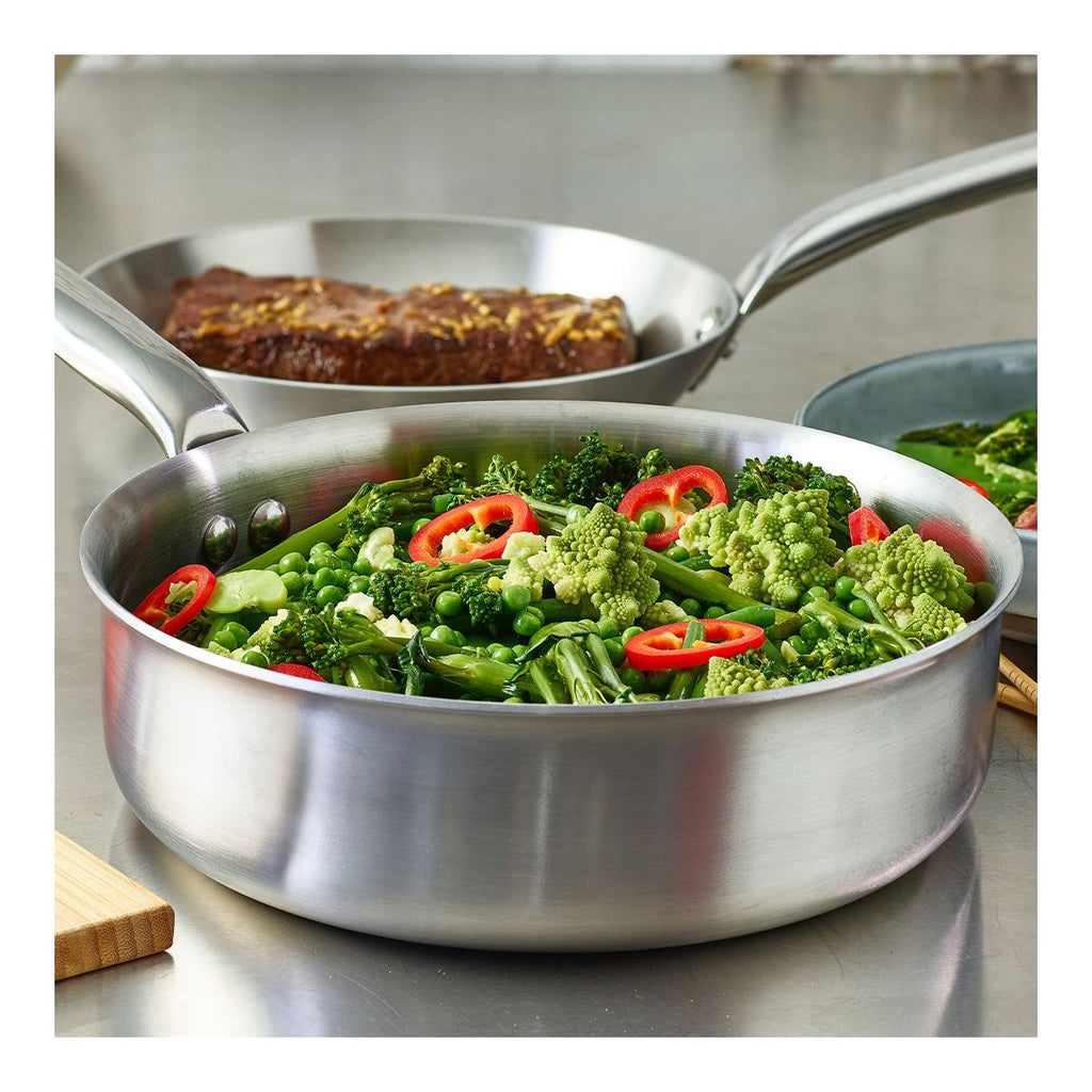 De Buyer Alchimy sauteuse med rak sida