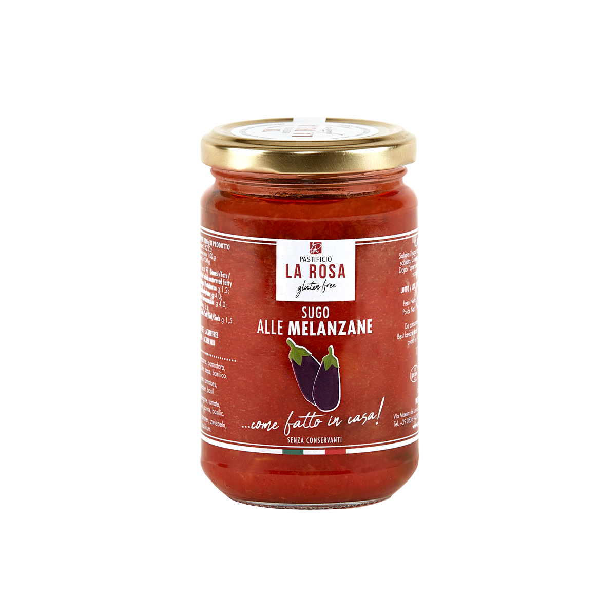 La Rosa Sugo alla melanzane