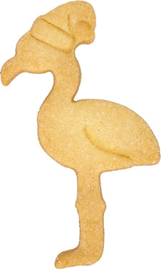 Leivontamuotti jouluinen flamingo 10 cm