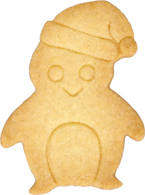 Cookie cutter Christmas penguin 8 cm