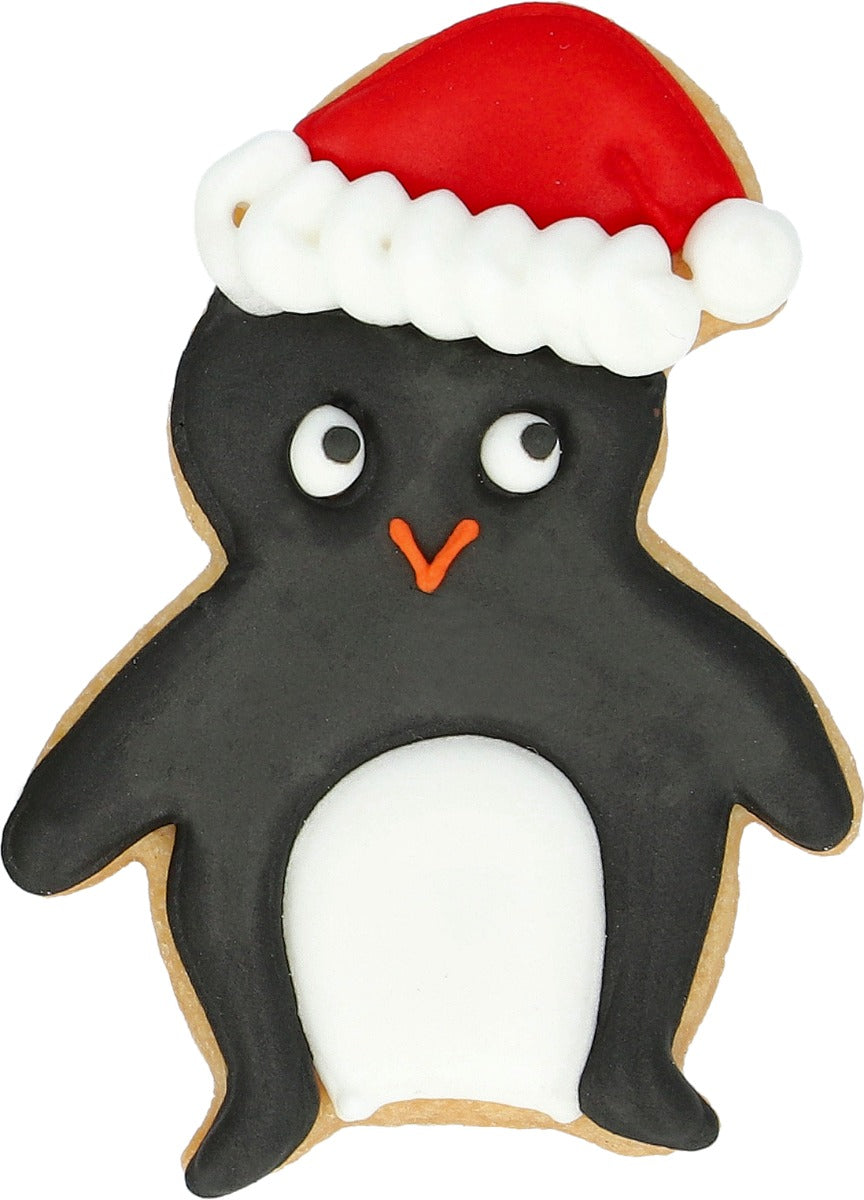 Cookie cutter Christmas penguin 8 cm