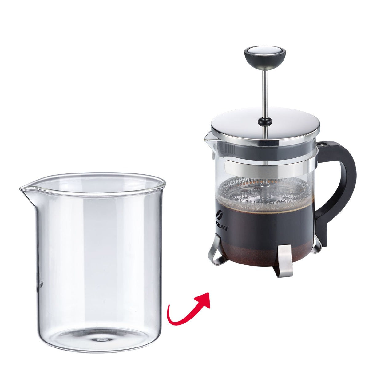 Westmark reservglas till kaffepress 3 koppar