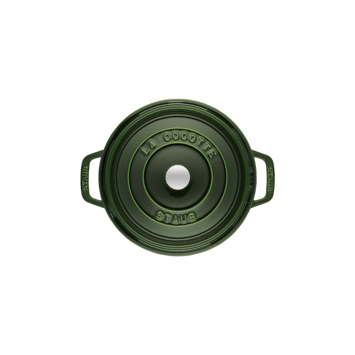 Staub gjutjärnsgryta, rund 28 cm, 6,7 l, basilikagrön