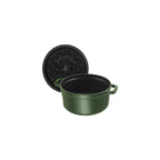 Staub gjutjärnsgryta, rund 28 cm, 6,7 l, basilikagrön
