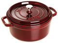 Staub valurautapata, pyöreä 3,8 l, granaatinpunainen
