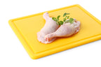Skärbräda med ränna, 32,5 x 26,5 cm, polyeten
