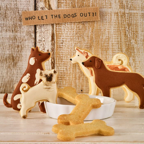 Utstickare sittande hund 7,5 cm