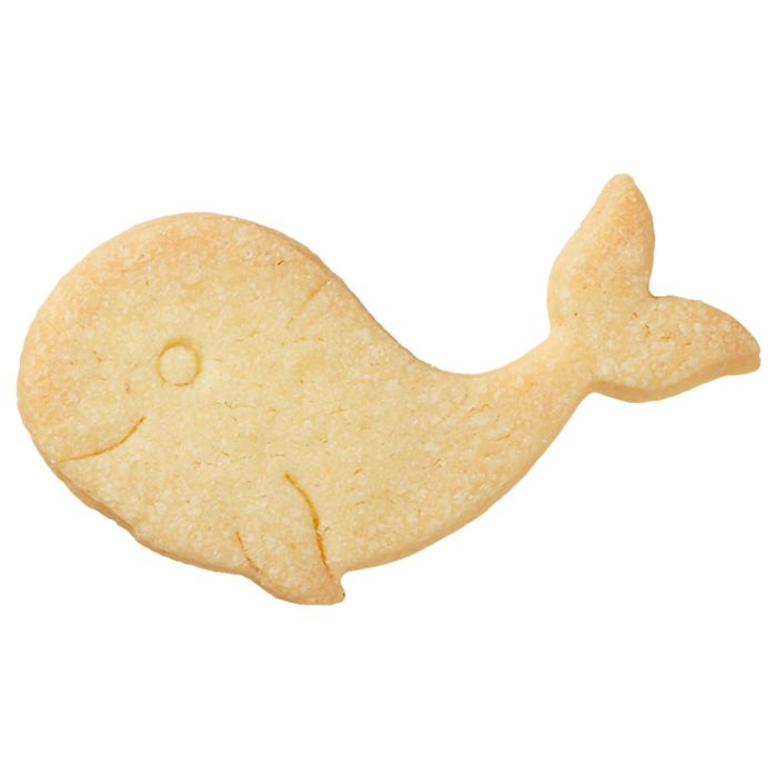 Cookie cutter whale 7 cm