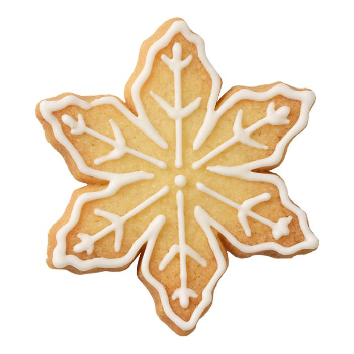 Utstickare snöflinga