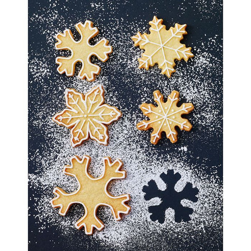 Utstickare snöflinga