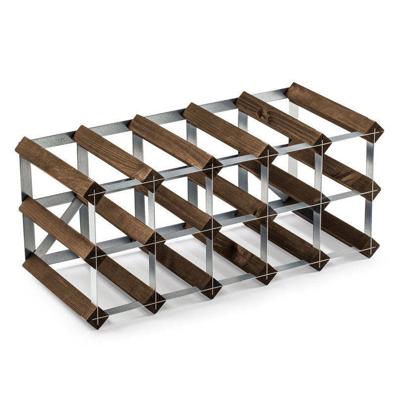 Traditional Wine Rack Co. vinställ för 15 flaskor