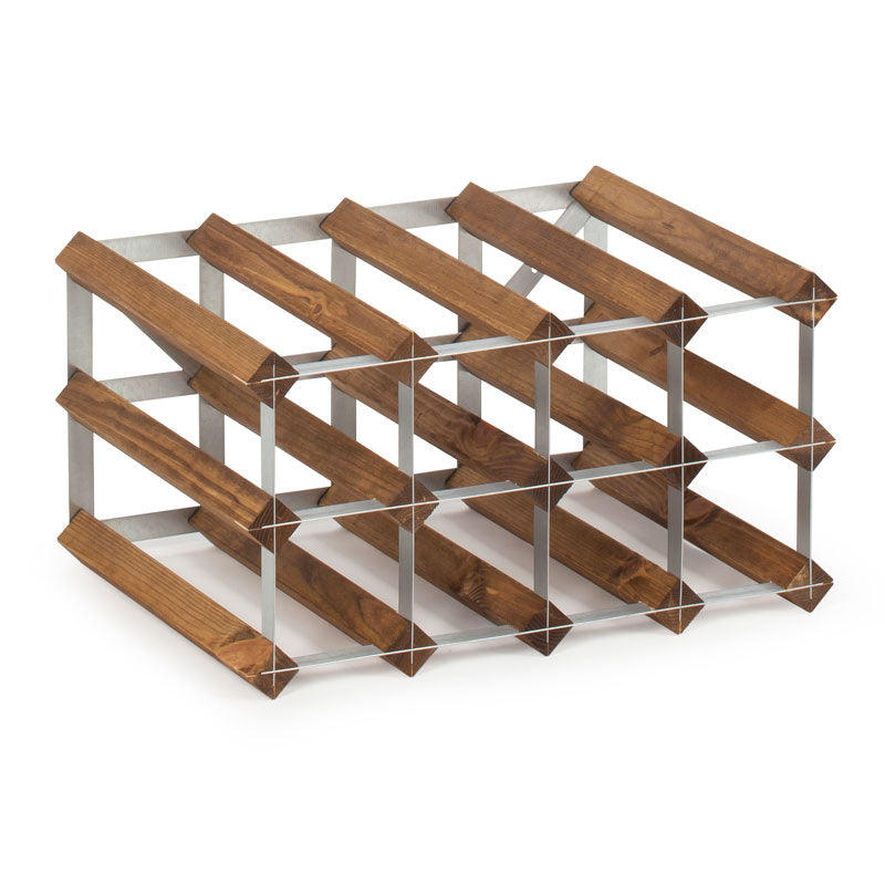 The Swedish Wine Rack Factory self-assembly kit for 12 bottles