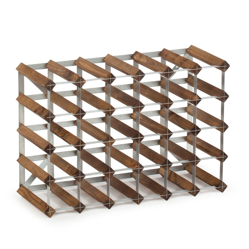 The Swedish Wine Rack Factory self-assembly kit for 30 bottles